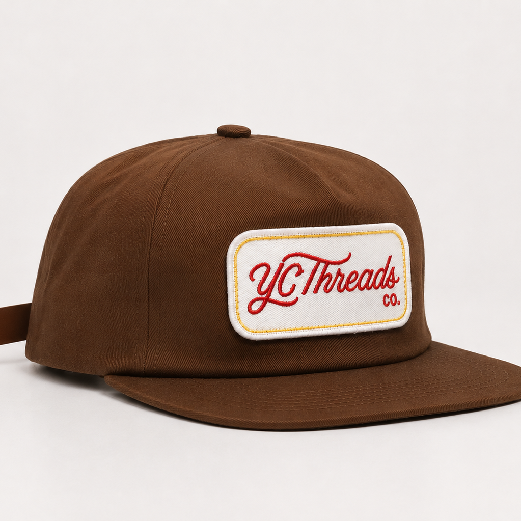 Steady Work Patch Cap - Saddle Brown