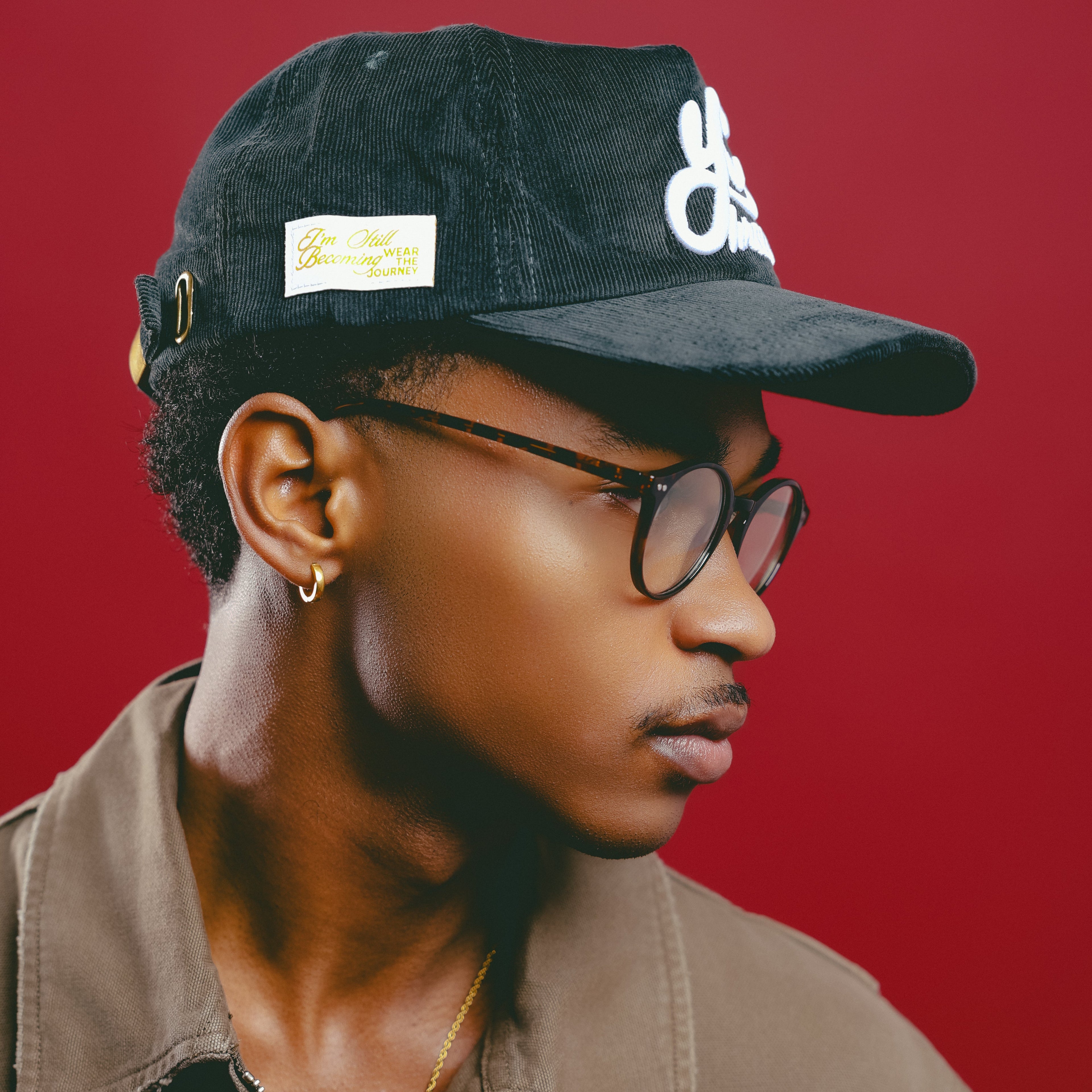 "I'm Still Becoming" Corduroy - Evergreen