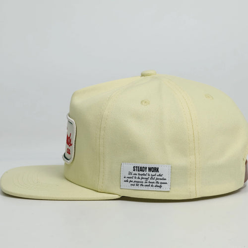 Steady Work Patch Cap - Butter Yellow